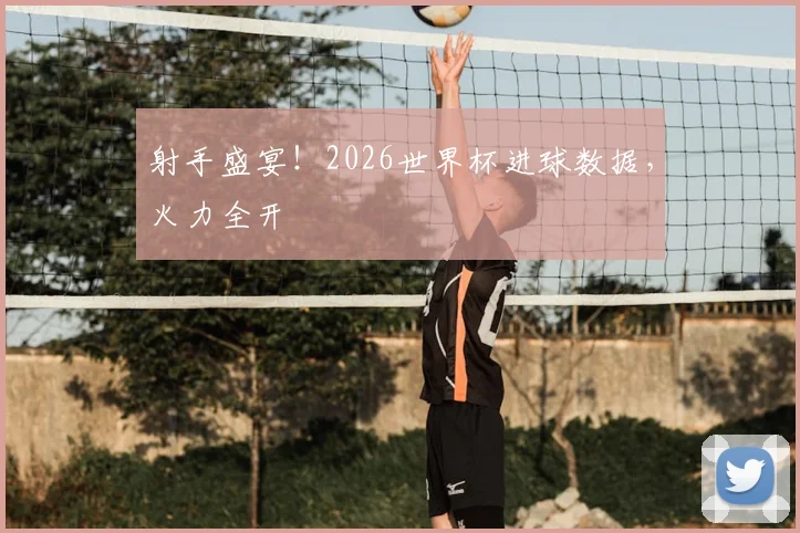 射手盛宴!2026世界杯进球数据,火力全开