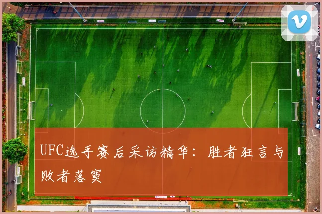 UFC选手赛后采访精华：胜者狂言与败者落寞